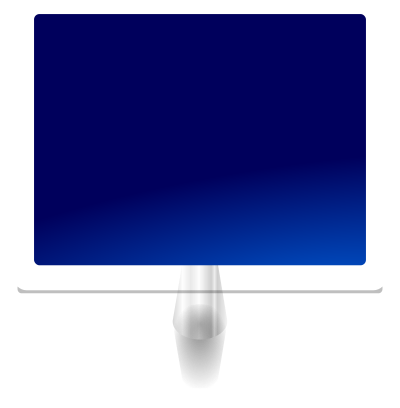 Lcd monitor clipart