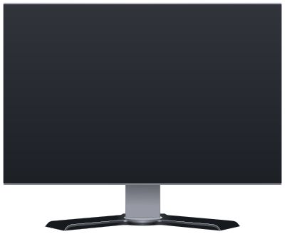 LCD Monitor clipart