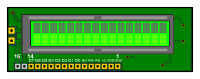 LCD on a PCB (WagnerDeQueiroz) clipart