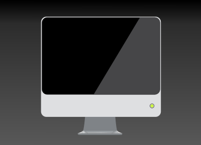 LCD screen clipart