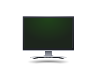 LCD screen clipart