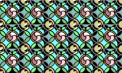 Leaded glass background clipart