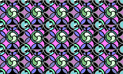 Leaded glass background (colour 5) clipart