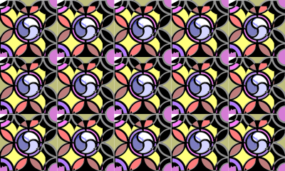 Leaded glass background (colour 6) clipart