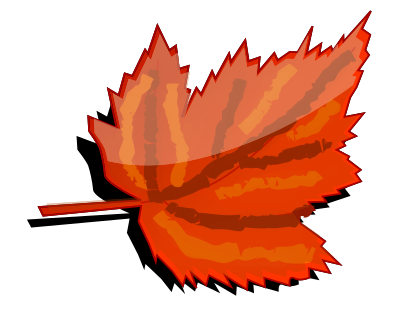 Leaf 5 clipart