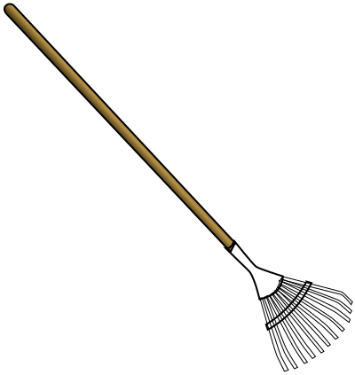 Leaf Rake clipart