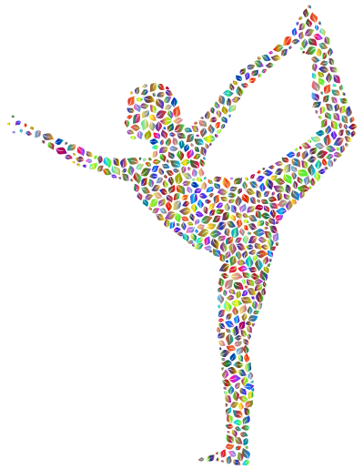 Leaf Your Troubles Behind Polyprismatic clipart