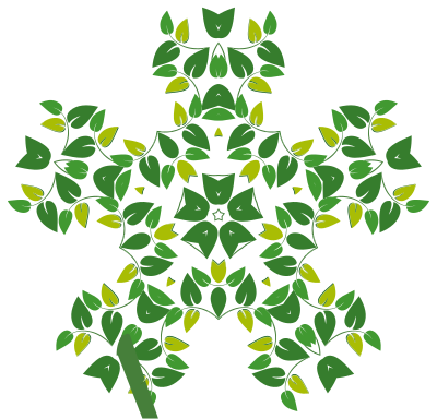 Leafy Design 2 clipart