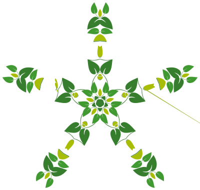 Leafy Design 3 clipart