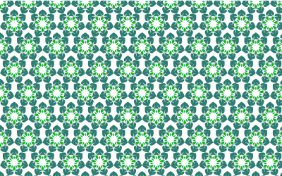 Leafy Design Seamless Pattern 8 clipart