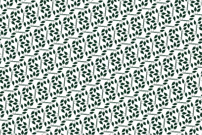 Leafy pattern 14 clipart