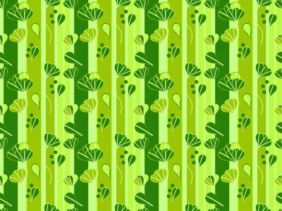 Leafy pattern 9 clipart