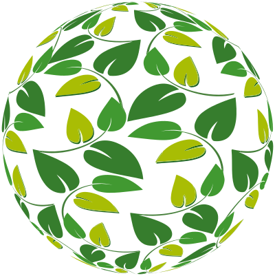 Leafy Sphere clipart