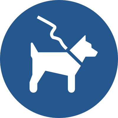 Leash Required clipart