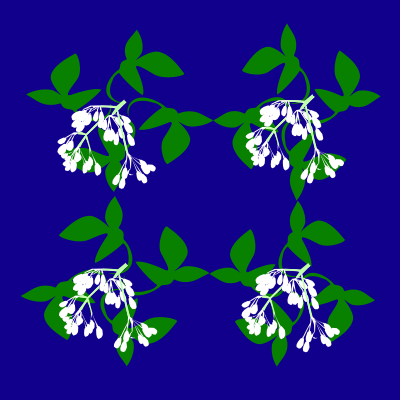 Leaves and blossoms 02 clipart