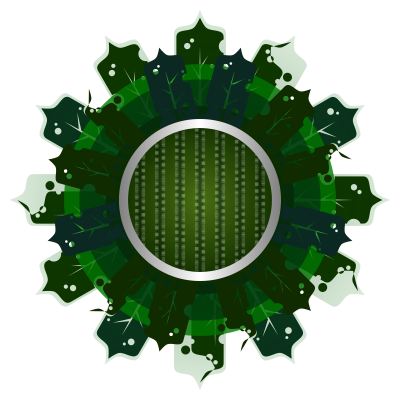 Leaves Frame clipart