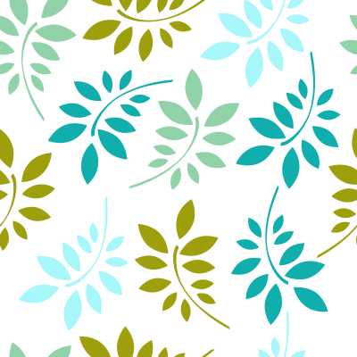 Leaves Seamless Pattern By Karen Arnold clipart