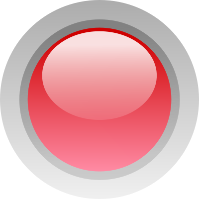 Led circle red clipart
