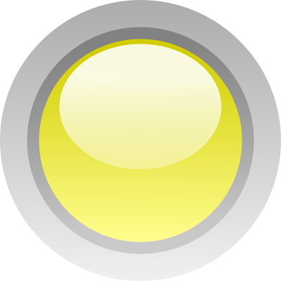 Led circle yellow clipart