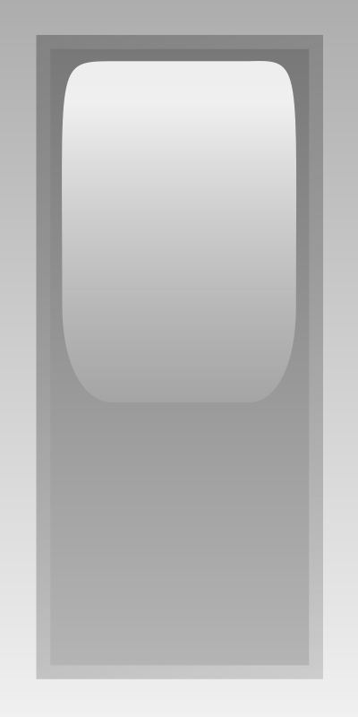 Led rectangular v grey clipart
