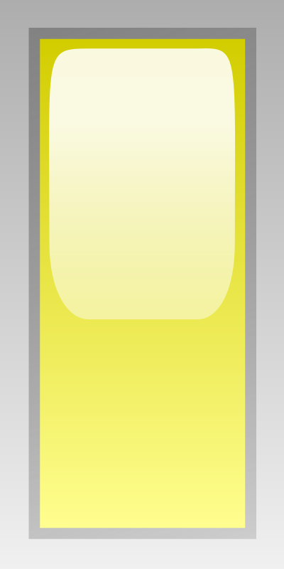 Led rectangular v yellow clipart