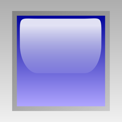 Led square blue clipart
