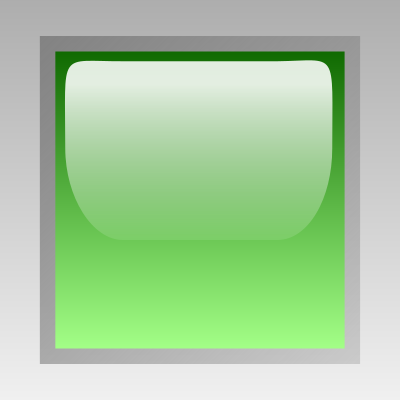 Led square green clipart