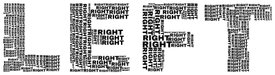 Left Right Black clipart