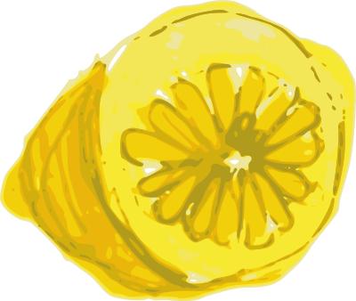 Lemon 3 clipart