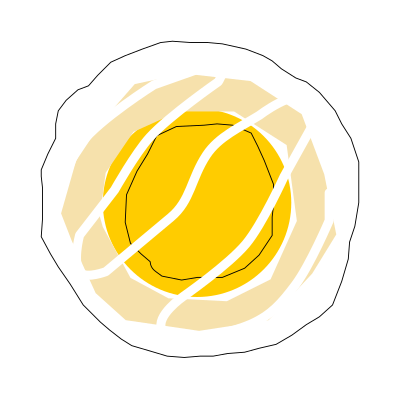 Lemon Thumbprint Cookie clipart