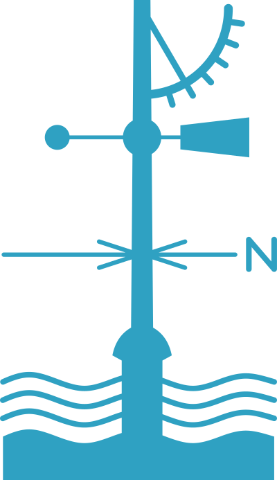 Leningrad Weather Bureau emblem clipart