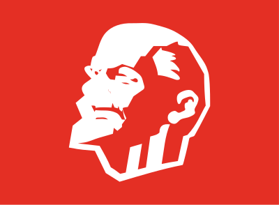 Leninist flag by Rones clipart