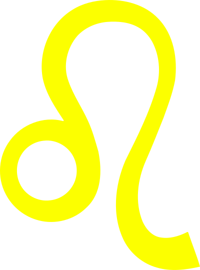 Leo symbol 2 clipart