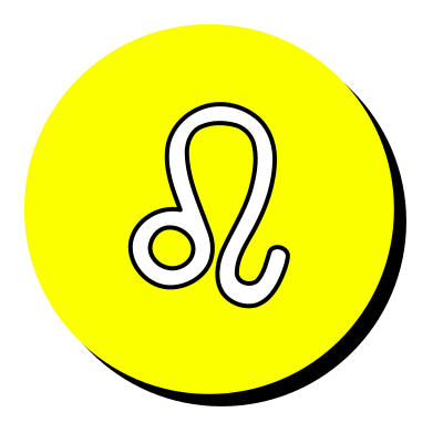 Leo symbol 3 clipart