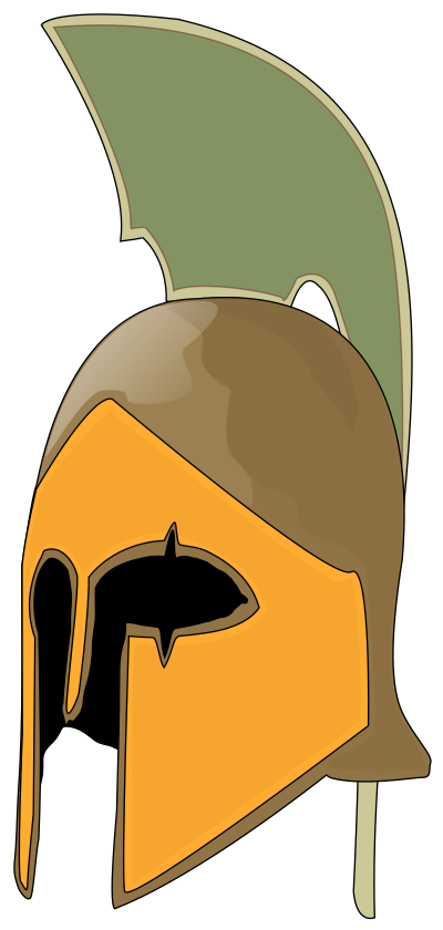 Leonidas Helmet clipart