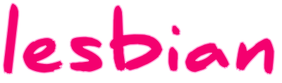 Lesbian text wordart clipart