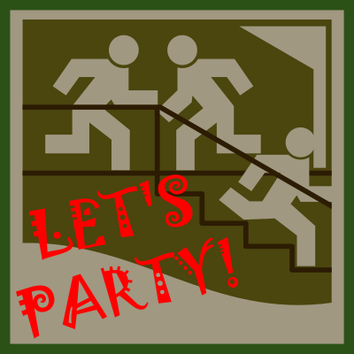 Lets party! clipart