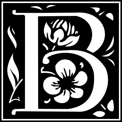 Letter B clipart