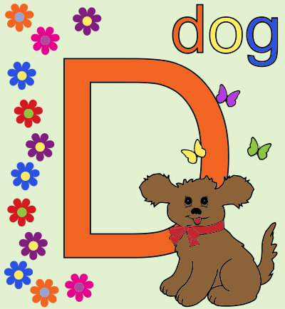 Letter D Alphabet clipart