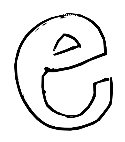 Letter E clipart