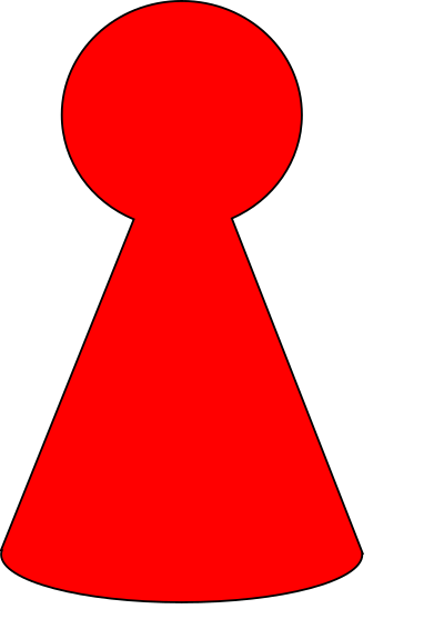 Ludo Piece - Scarlett Red clipart