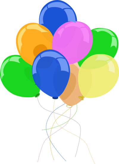 Luftballons clipart