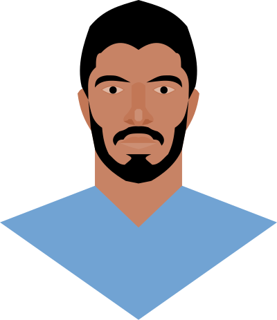 Luis Suarez clipart
