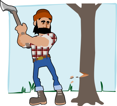 Lumberjack clipart