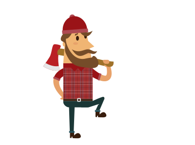 Lumberjack clipart