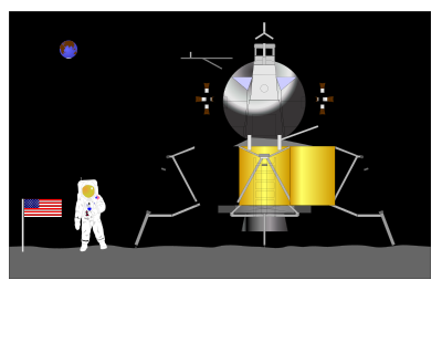 LUNAR MODULE clipart