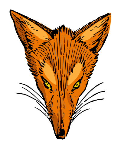 Lutz - Br'er Fox colored clipart