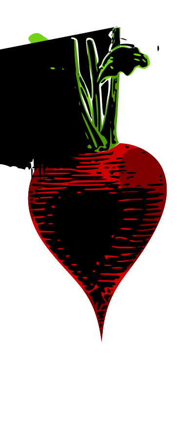 Lutz - radish colored clipart
