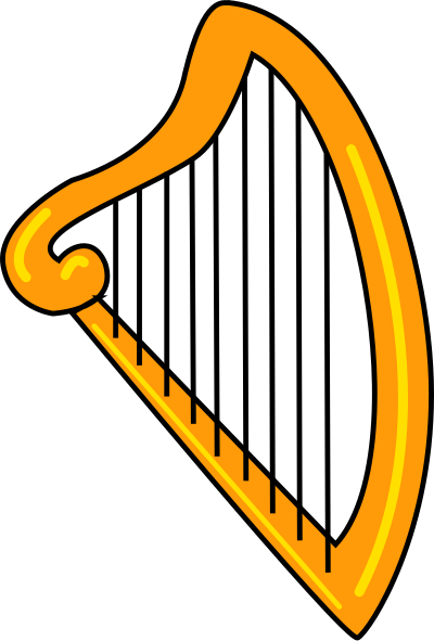 Lyre 2 clipart