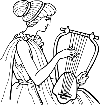 Lyre clipart